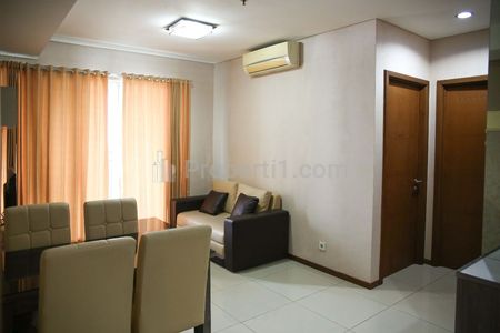 Sewa Apartemen Thamrin Executive Jakarta Pusat dekat Grand Indonesia - 2 Bedrooms Fully Furnished & Good View