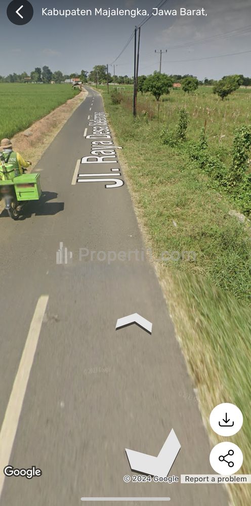 Dijual Tanah 9800 m2 di Daerah Kertajati Kabupaten Majalengka