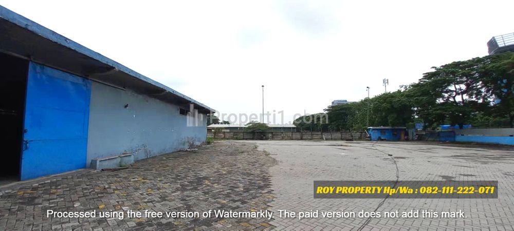 Tanah Disewakan di Yos Sudarso Jakarta Utara Luas 4.380 m2 Full Paving Blok, dekat Pelabuhan Tg. Priok