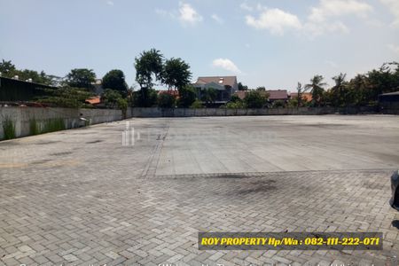 Tanah Disewakan di Yos Sudarso Jakarta Utara Luas 4.380 m2 Full Paving Blok, dekat Pelabuhan Tg. Priok