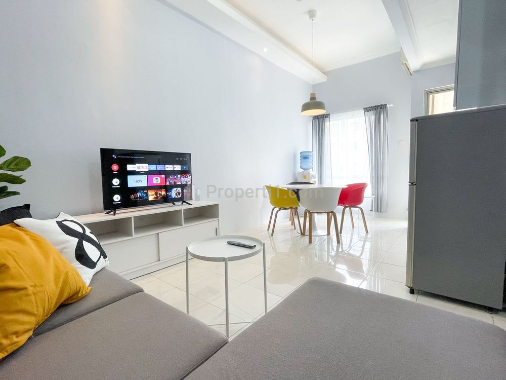 For Rent Apartment Sudirman Park 2 Bedroom Full Furnished