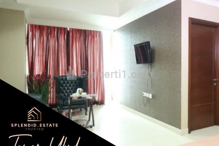 Dijual Apartemen Kuningan City 2 BR Fully Furnished Size 83 m2 Lantai Rendah