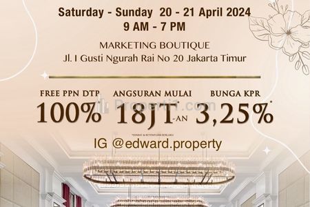 Dijual Rumah Cluster Modern Mewah di Bukit Podomoro Jakarta Timur