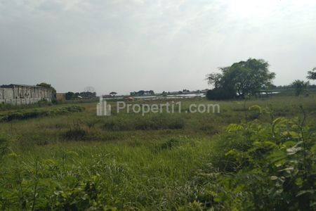 Dijual Tanah  Industri Pinggir Jalan Pantura Losarang Indramayu Peruntukan Industri atau Gudang