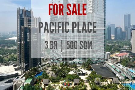 Jual Apartemen Pacific Place Residence Ritz Carlton, 3 BR, 500sqm, Luxury Interior, Direct Owner Yani Lim 08174969303