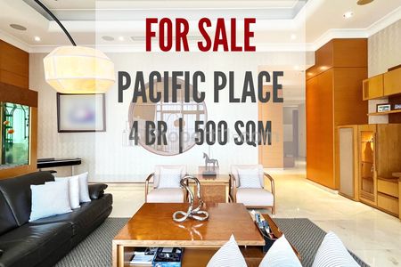 Jual Apartemen Pacific Place SCBD, 4 BR, 500sqm, Very Well Maintained Unit, Also Available Another Unit, Direct Owner Yani Lim 08174969303