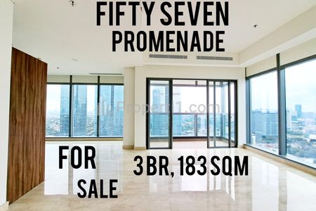 Termurah! Jual Apartemen 57 Promenade Thamrin, 3BR, 183sqm, Also Available Another Size, Direct Owners Yani Lim 08174969303