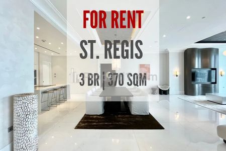 Sewa Apartemen St Regist Jakarta Selatan, 3 BR, 370 Sqm, Furnished, Ready to Move in, Direct Owner, Yani Lim 08174969303