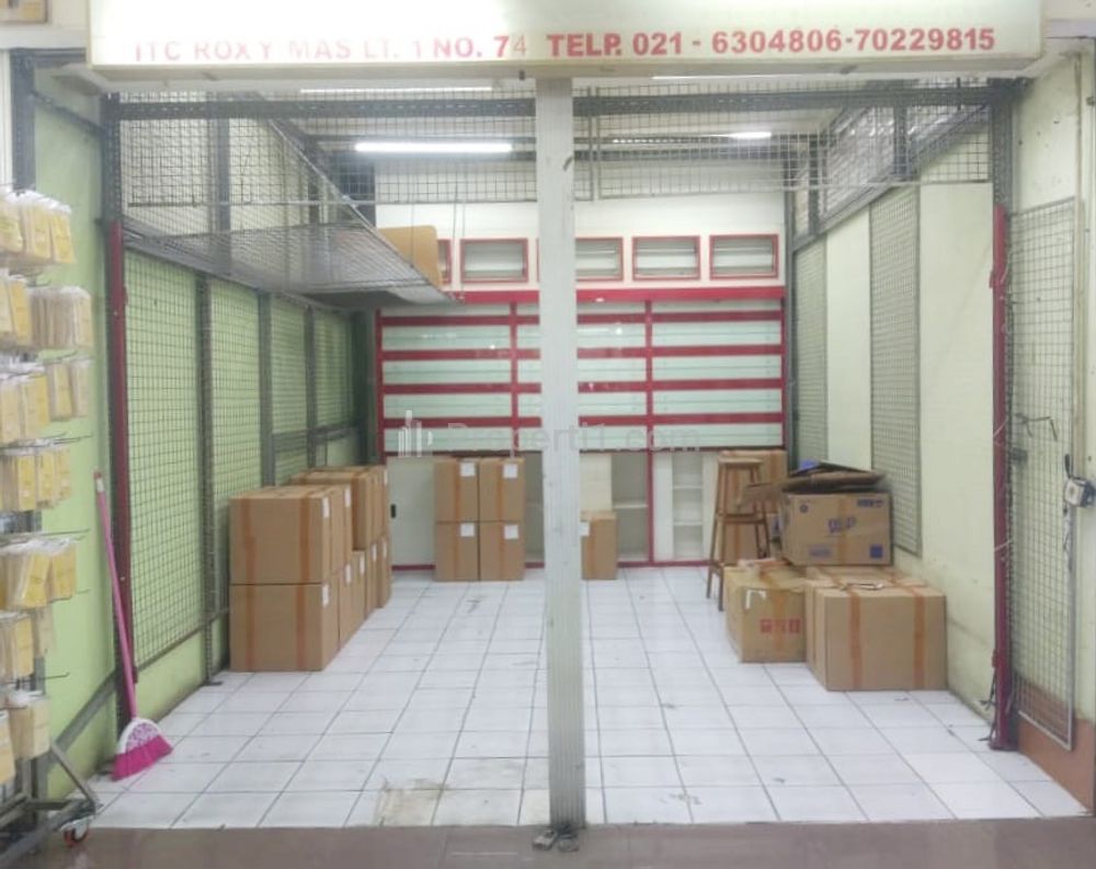 Jual Kios di ITC Roxy Mas Lantai 1 Jakarta Pusat - Dekat Roxy Square, Mall Ciputra Jakarta, RSUD Tarakan, RS Sumber Waras, Universitas Trisakti