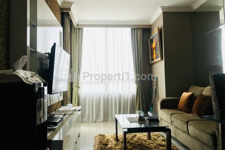 Dijual Apartemen Denpasar Residence Kuningan City Jakarta Selatan 1BR 48sqm Semi Furnished
