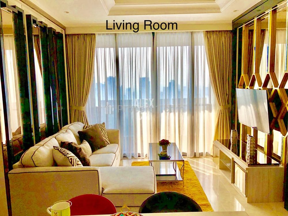 Sewa Apartemen District 8 Tower Eternity Type 2+1 BR Fully Furnished
