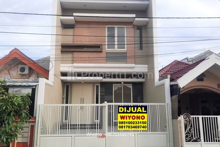 Jual Rumah Baru 2 Lantai Blok Favorite di Perumahan Nirwana Eksekutif Surabaya Timur