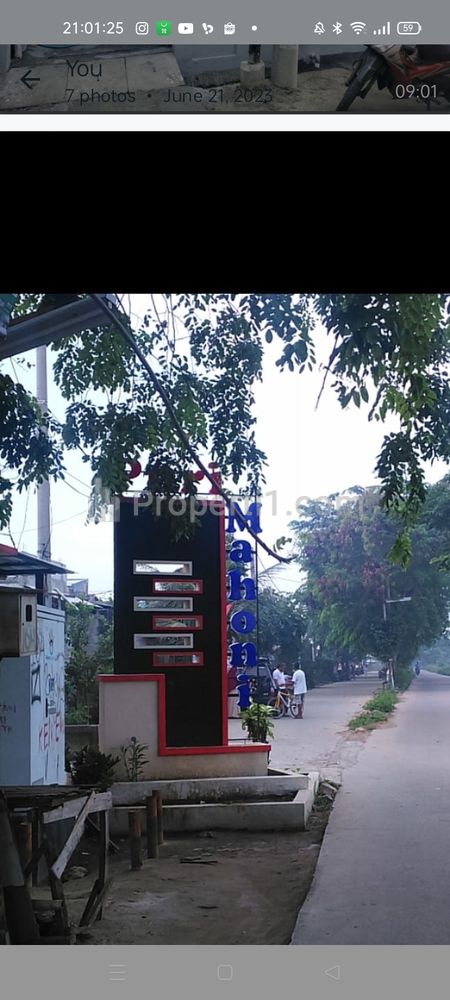 Rumah Dijual BU di Puri Mahoni Sepatan Tangerang - Lokasi Strategis Pinggir Jalan Umum Angkot