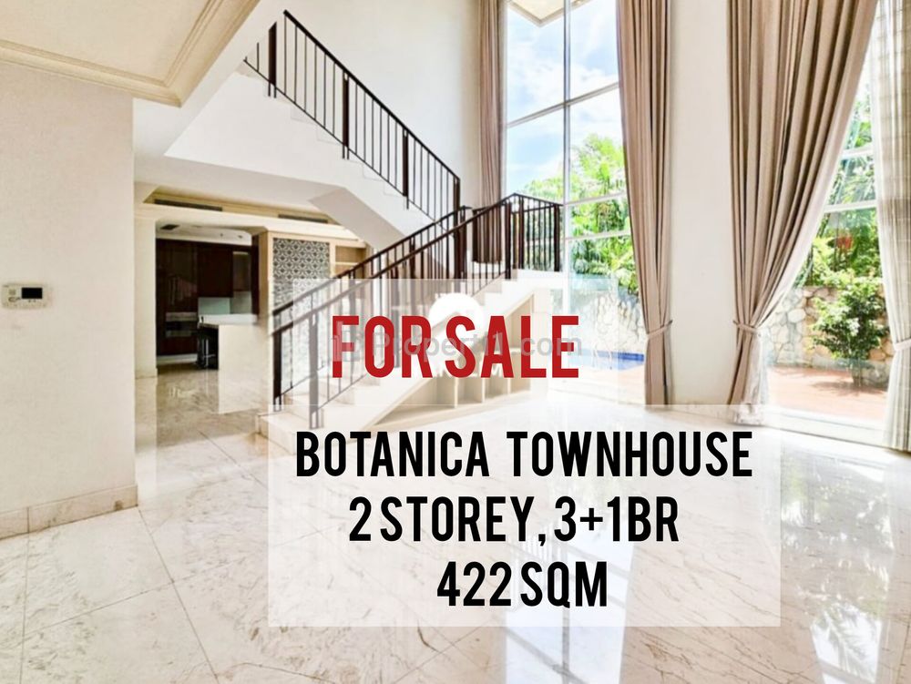 Dijual Apartemen Botanica Jakarta Selatan, 2 Storey, 3+1 BR 422 Sqm, By Inhouse Botanica, Direct Owner Yani Lim 08174969303