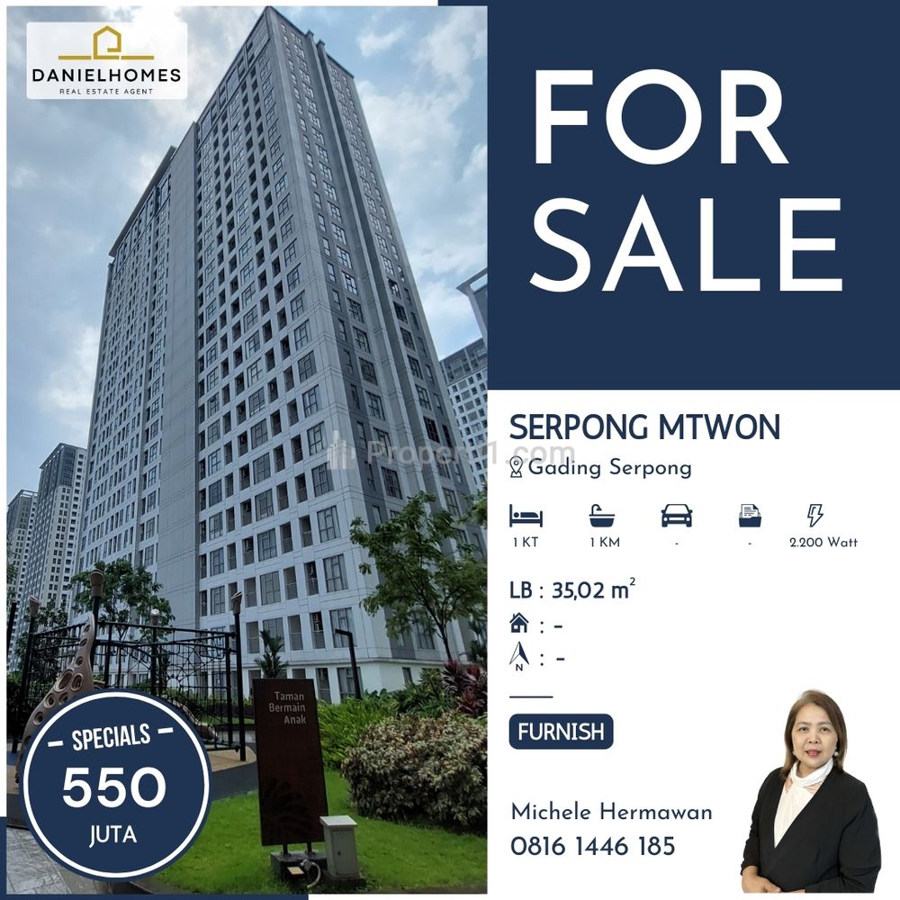 Dijual Apartemen Murah di Gading Serpong