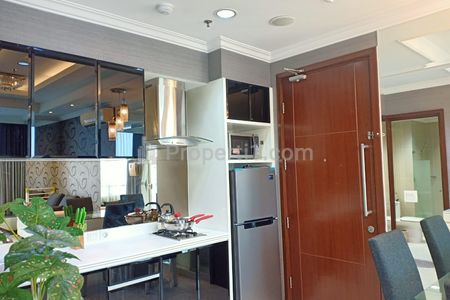Dijual Apartemen Denpasar Residence 1 Kamar Luas 48 m2 Fully Furnished, Setiabudi ( Mall Kuningan City ) - Jakarta Selatan