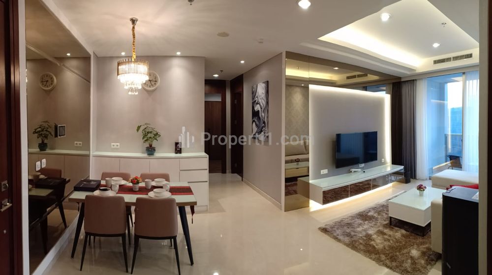 Apartment for Rent at The Elements Location in South Jakarta - 2+1BR Modern Fully Furnished