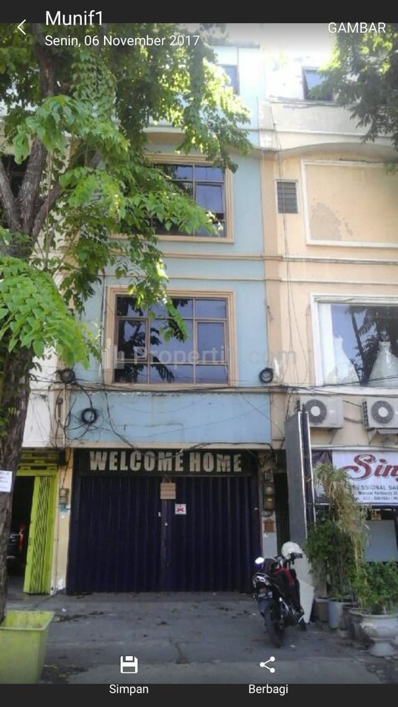 Sewa Cepat Murah Ruko 3 lantai Manyar Kertoarjo Surabaya Timur Siap Huni Strategis