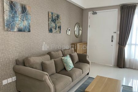 Sewa Apartemen 1 Park Residence Type 2BR Full Furnished, dekat Gandaria City