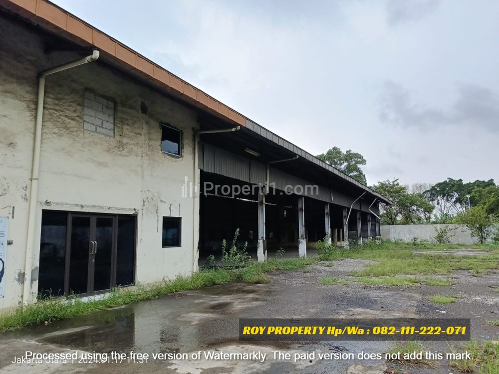 Dijual Tanah di Cakung Cilincing Luas 850 m2 - di Pinggir Tol Cakung, Ready 4 Kavling