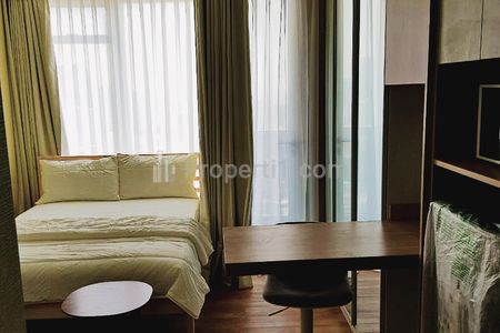 Sewa Apartemen Menteng Park Jakarta Pusat - Studio Full Furnished, dekat Taman Ismail Marzuki