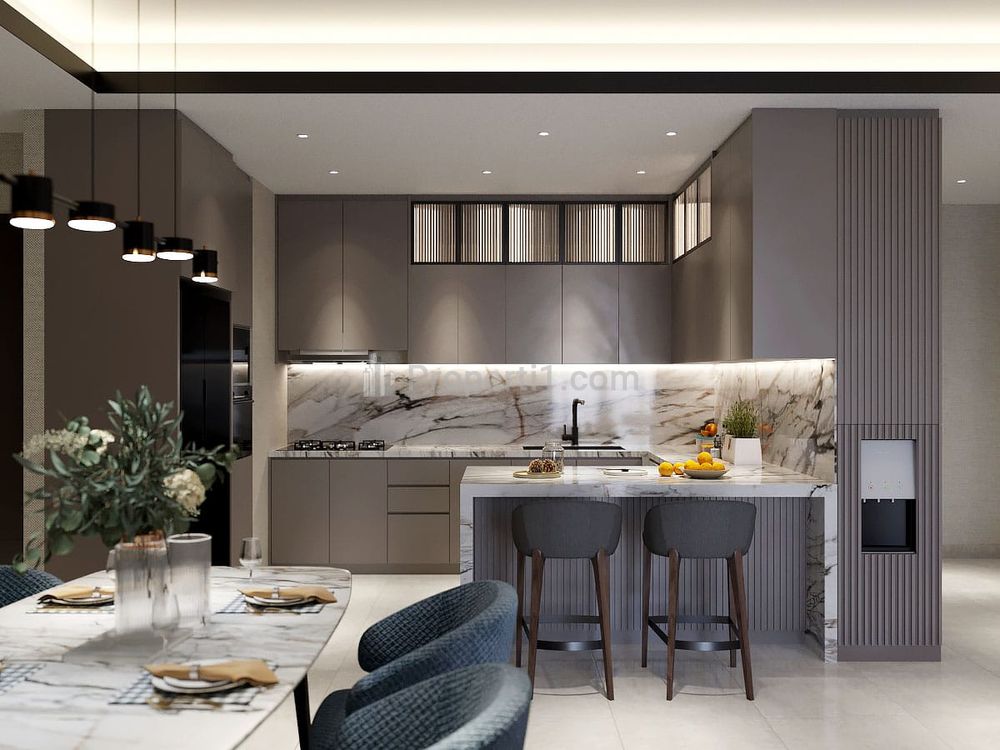 For Rent Apartment Denpasar Residence 3+1 BR 93 Sqm Fully Furnished, Setiabudi ( Mall Kuningan City ) - Jakarta Selatan