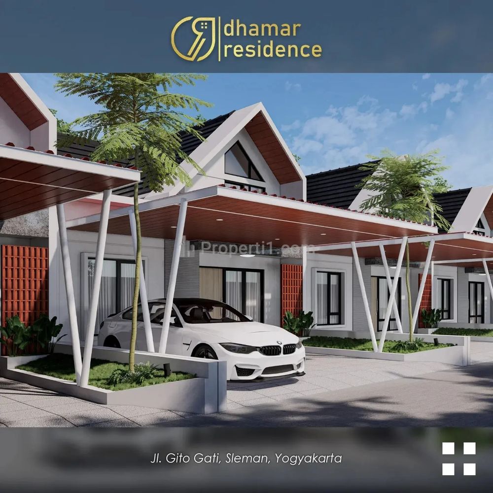 Dijual Rumah Modern Cluster dekat Sleman City Mall, Yogyakarta