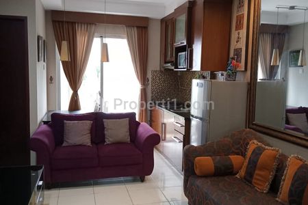 Sewa Apartemen Mediterania Garden Residence 2 Tanjung Duren Central Park di Jakarta Barat Type 2 BR Furnished