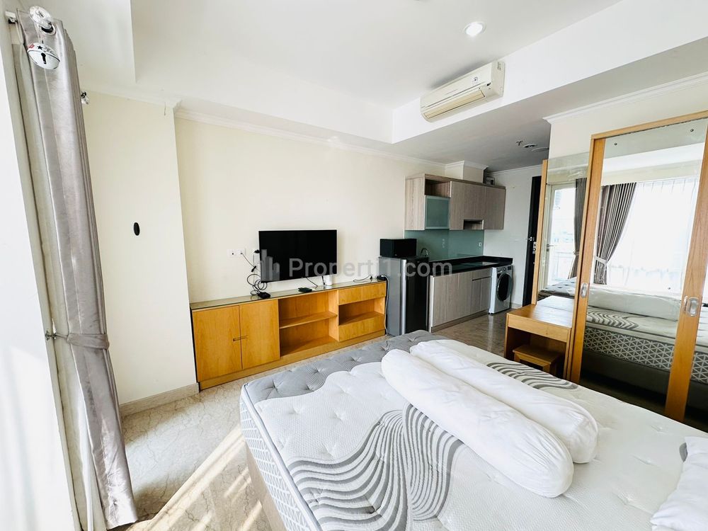 Sewa Apartemen Menteng Park Jakarta Pusat - Studio Full Furnished, dekat Taman Ismail Marzuki
