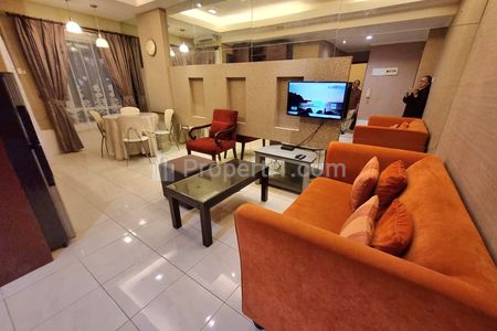 For Rent Apartment Sudirman Park Jakarta Pusat - 2 BR Fully Furnished, dekat London School, Citywalk Sudirman, dan Stasiun MRT