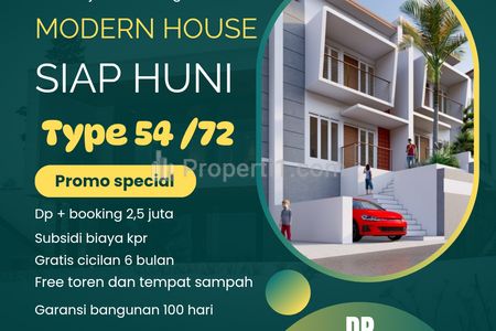 Dijual Rumah 2 Lantai Harga 1 Lantai di Pusat Kota Cicalengka Bandung