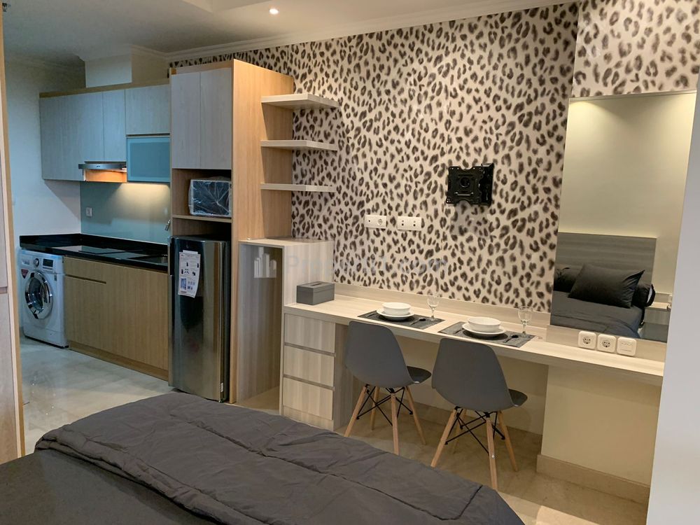 Disewakan Apartemen Menteng Park Jakarta Pusat Tower Diamond - Studio Full Furnished, dekat Taman Ismail Marzuki dan Cikini