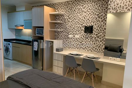 Disewakan Apartemen Menteng Park Jakarta Pusat Tower Diamond - Studio Full Furnished, dekat Taman Ismail Marzuki dan Cikini