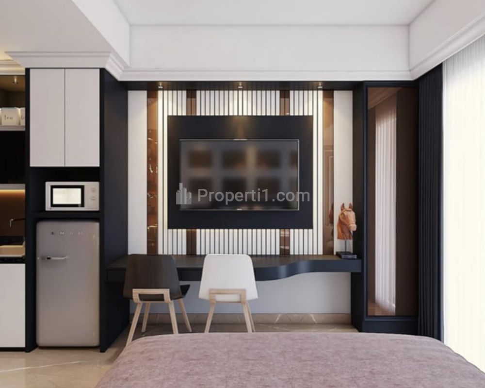 Sewa Apartemen Menteng Park Jakarta Pusat Tower Saphire - Studio Full Furnished