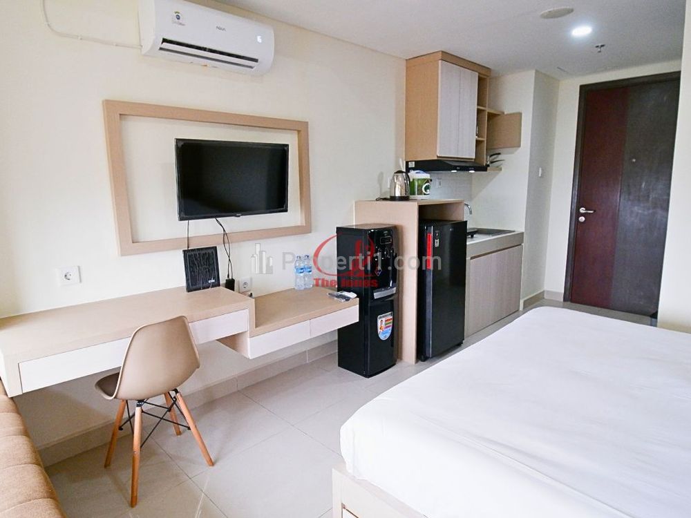 Sewa/Jual Apartemen Pollux Chadstone Cikarang Bekasi – Studio Brand New Fully Furnished