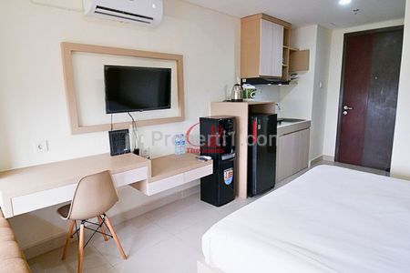 Sewa/Jual Apartemen Pollux Chadstone Cikarang Bekasi – Studio Brand New Fully Furnished