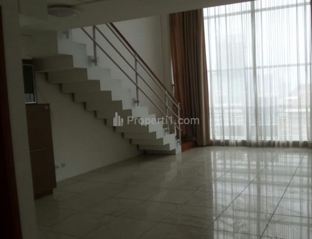 Apartment for Rent at Sahid Sudirman Location in Central Jakarta - 1BR Modern Unfurnished