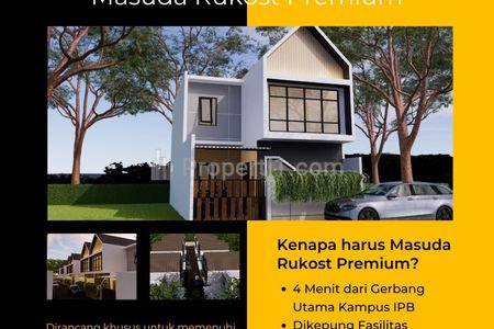 Jual Rumah Kost Premium 10 Kamar Cuma 4 Menit Dari IPB Bogor