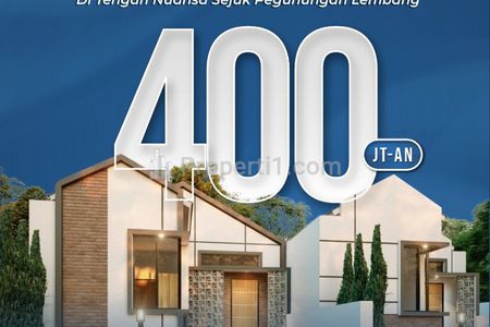 Dijual Rumah Minimalis dan Mungil Cantik di Kota Sejuk Lembang Bandung Barat