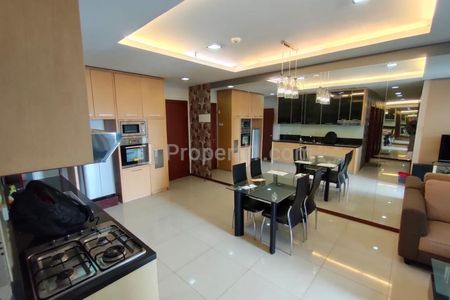 Sewa Apartemen Thamrin Residence Tower Edelweis Type 3+1 Bedrooms Full Furnished, dekat Mall Grand Indonesia, Plaza Indonesia, dan Thamrin City