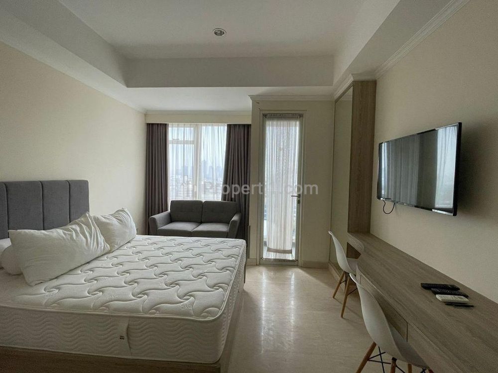 Sewa Apartemen Menteng Park Cikini Tower Sapphire Tipe Studio Fully ...