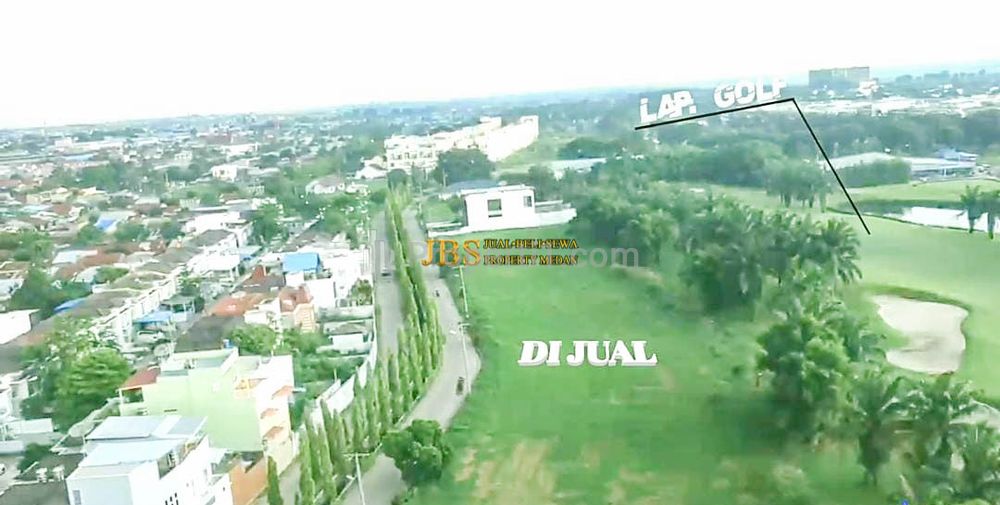 Jual Tanah Kavling di Komplek Graha Metropolitan (Belakang View Golf) Medan