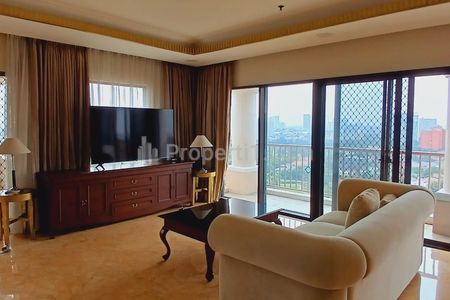 Disewakan Apartemen Penthouse 5+1 BR Fully Furnished -  Bukit Golf (Golfhill Terrace), Pondok Indah Jakarta Selatan