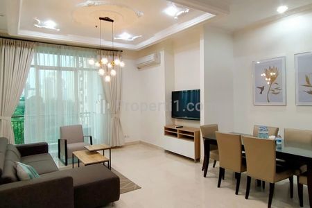 Jual Apartemen Senayan Residence 3BR Luas 151 sqm- Furnished – Jakarta Selatan