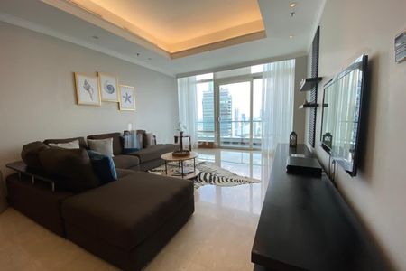 Sewa Apartemen Kempinski Residence Jakarta Pusat Type 2BR 157sqm, Selangkah ke Grand Indonesia