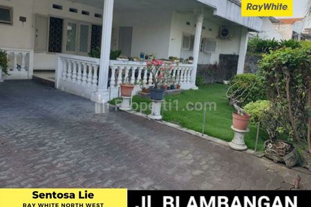 Dijual Murah Rumah LT 420 m2 di Jl. Blambangan, Kec. Tegalsari, Surabaya Pusat - Cocok Buat Segala Usaha