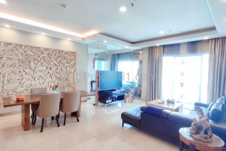 Jual Apartemen Senayan Residence Jakarta Selatan 3BR Luas 165 sqm - Harga Rp 6.3M (NEGO) - Good Unit