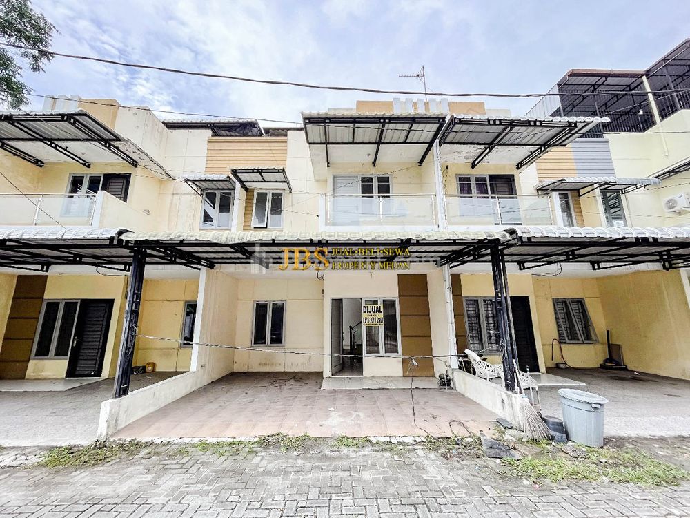 Jual Rumah 2 Tingkat Kondisi Siap Huni di Komplek Avonlea Jalan Sei Kapuas Medan