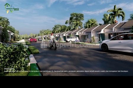 Jual Rumah Subsidi Modern Type Onyx di Pondok Permata Babelan Bekasi