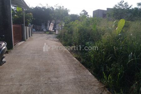 Jual Tanah Strategis 125m2 Area Kos-kosan Kampus IPB Bogor